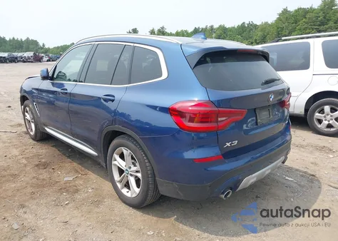 2021 BMW X3 Phev xDrive30E from USA, damaged, VIN 5UXTS1C04M9E30643